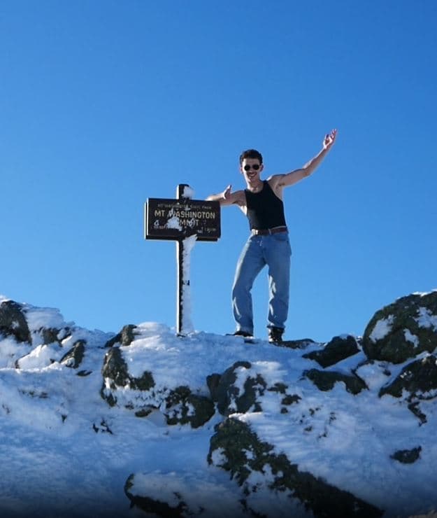 Climbing Mount Washington, NH